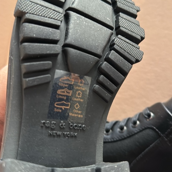 rag & bone combat Shiloh boots - Picture 7 of 9